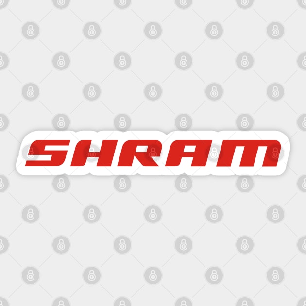 SHRAM Fake Counterfeit Logo Sticker by Theokotos